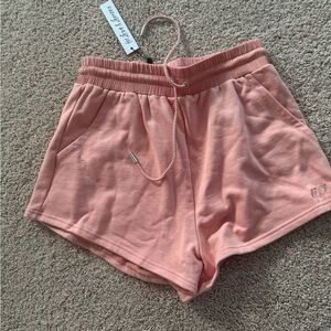 For Love And Lemons Pink Athletic Shorts